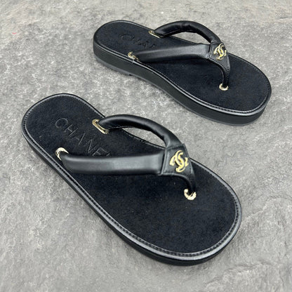 New clip-on bow slippers 1025031218