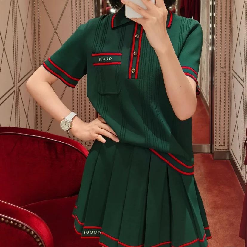 GG fashion knitted short sleeves 0725050801