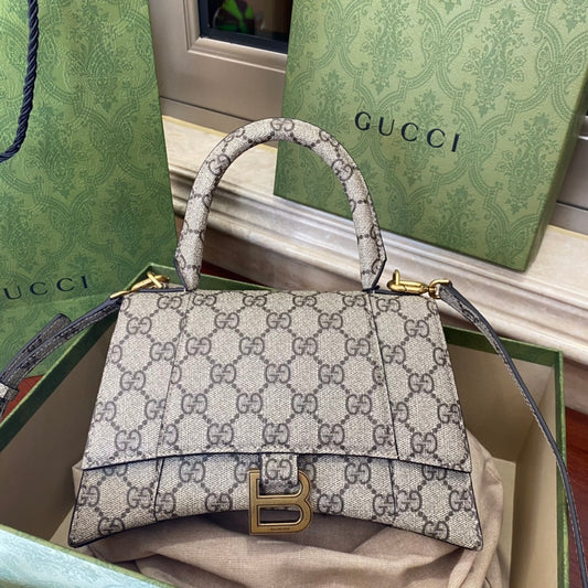 2023 G x B [Hourglass Joint Model] Hourglass bag limited edition with fusion of classic elements bag PD04071402