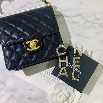 Large Letter Earrings