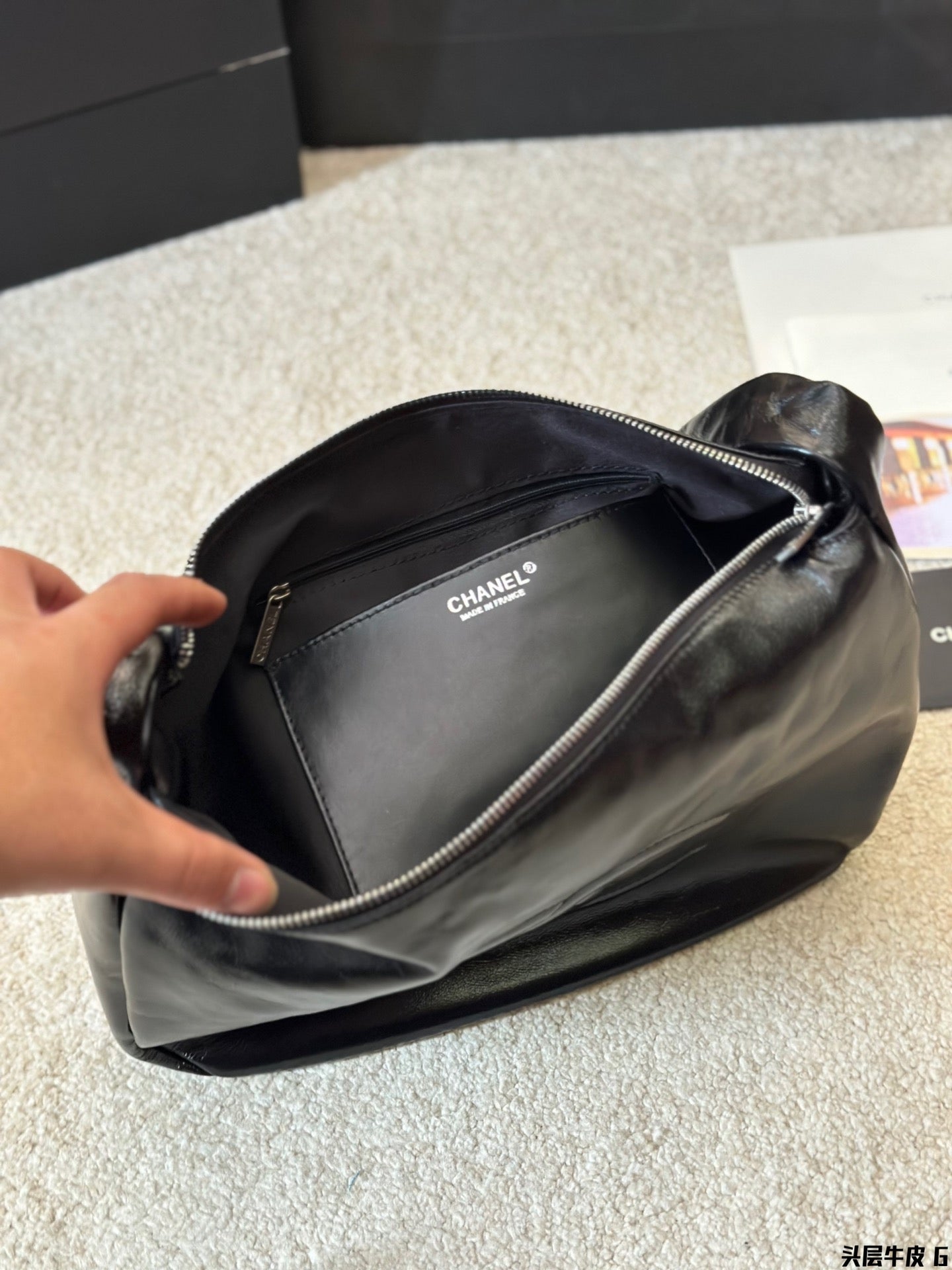 CNL Fashion Leather Underarm Bag 0724102301