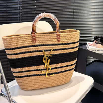 YSL Straw Weave Tote Bag 0724041103