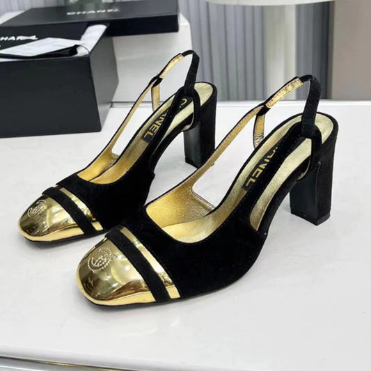 New High Heels Mary Jane Square Toe Sandals  1024031804