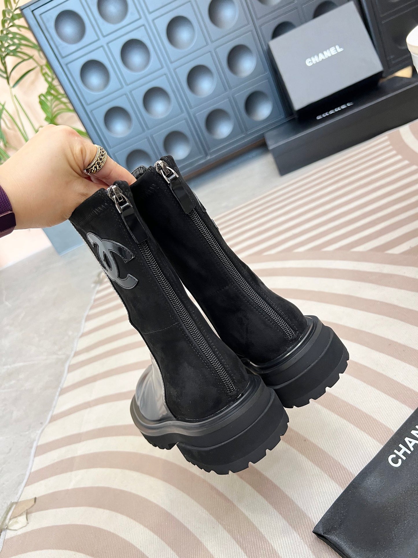 CNL Thick-soled Knight Boots 0724110504