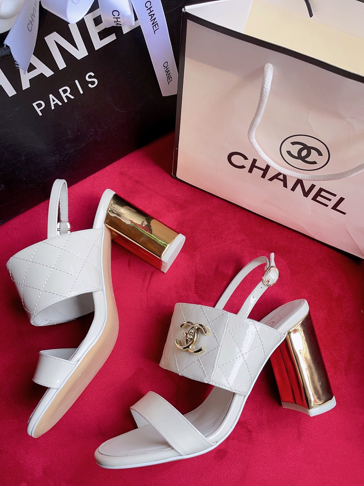 23 new butterfly high-heeled sandals SXC051105