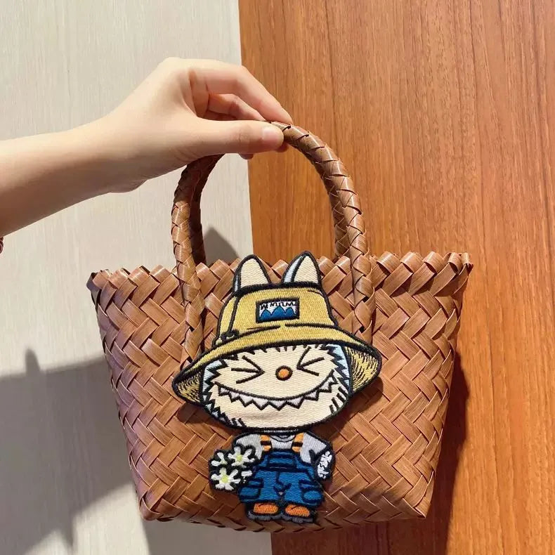 Labubu bag hand woven handbag 1025060323