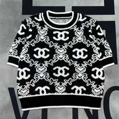 Fashionable And Casual Knit Shirt With Short Sleeves 1024022616