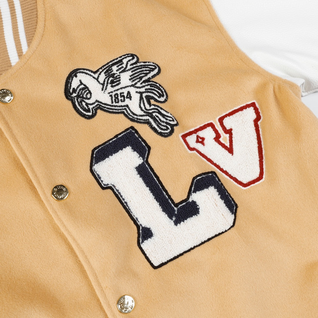 New Versatile Towel-Embroidered Baseball Jacket 1025092511