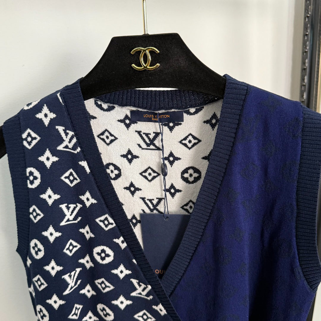 New V-neck Knit Tank Top 1025092319