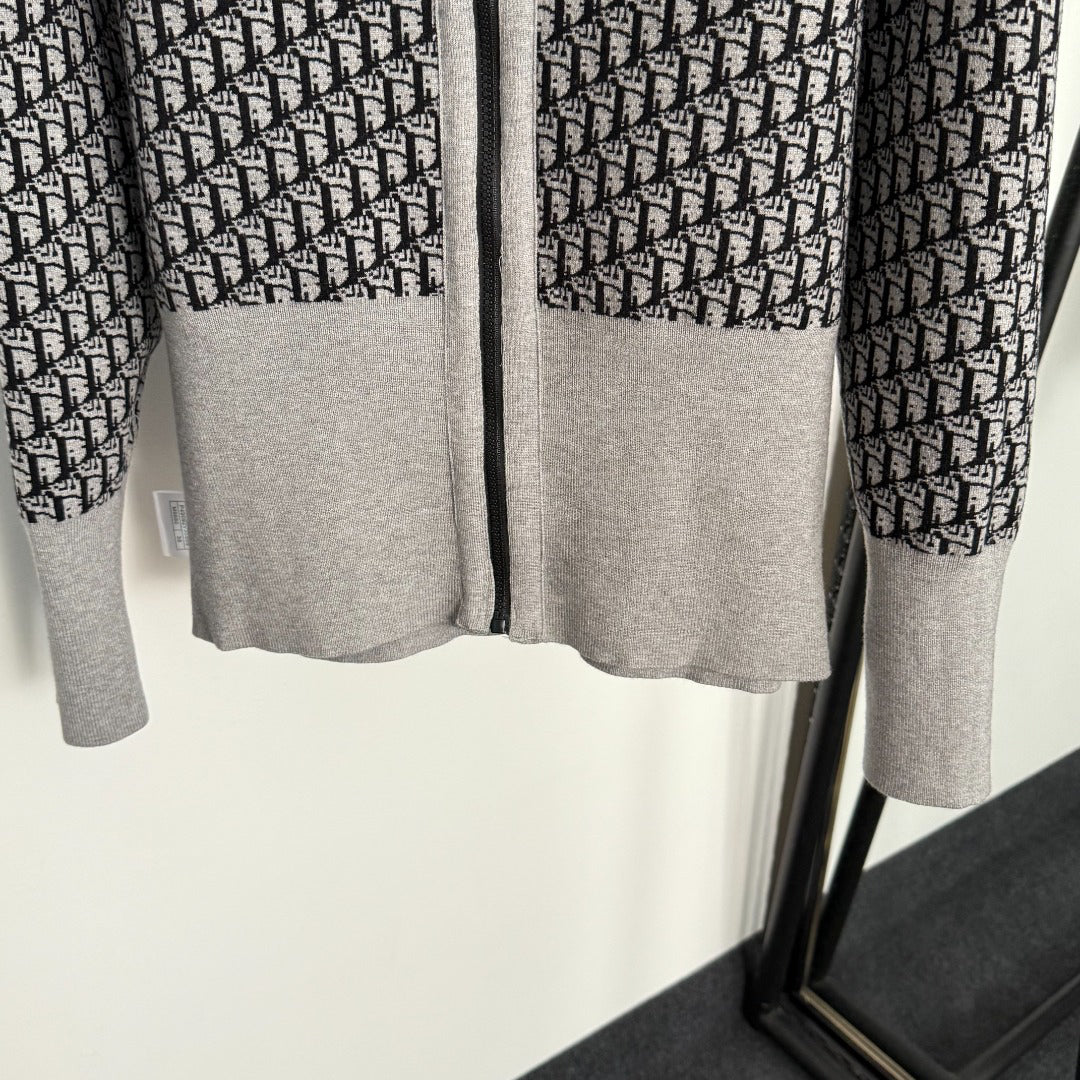 New Reversible Lapel Zipper Jacket 1025092322