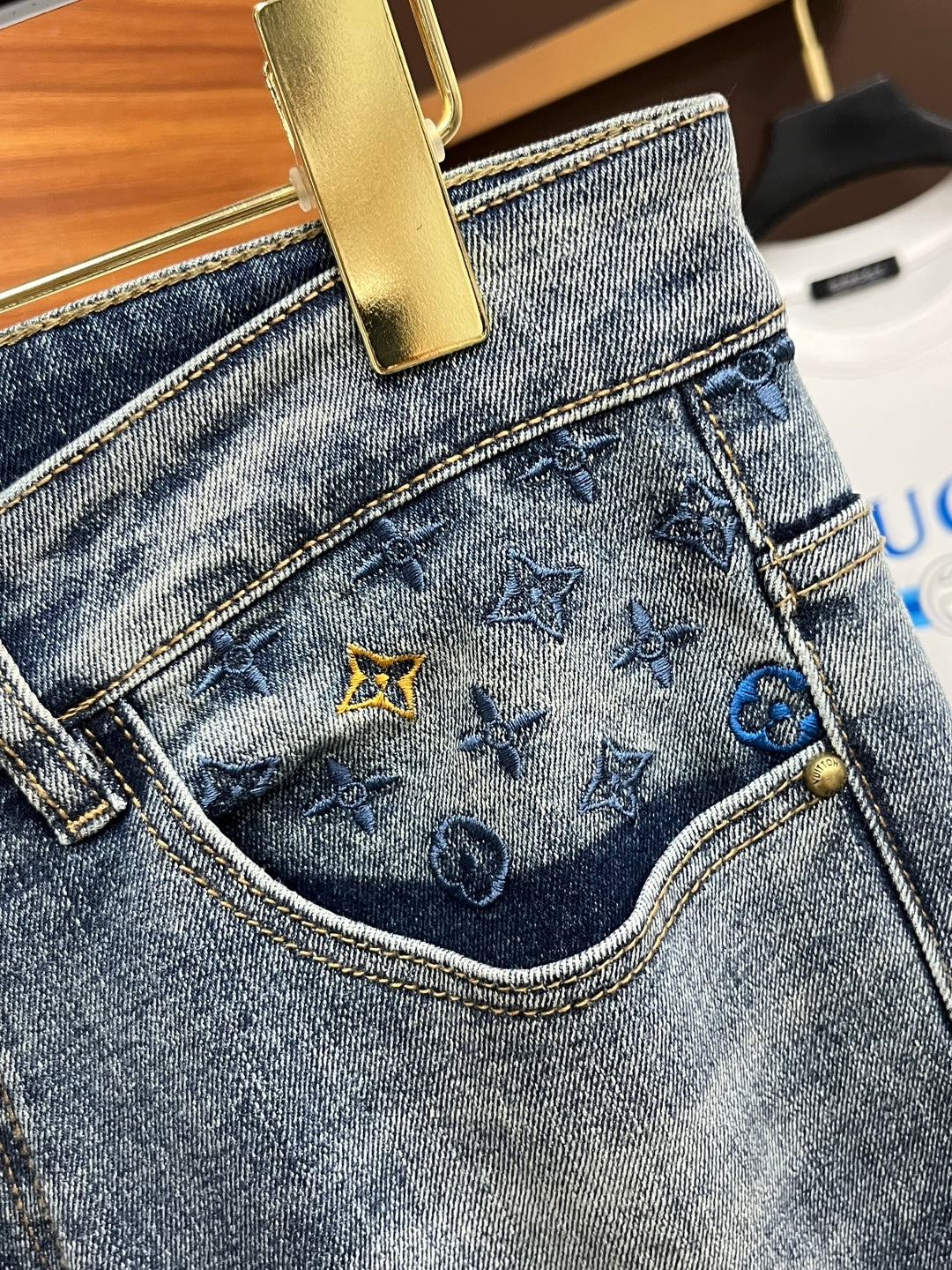 Lvv men's business casual jeans 0725092607