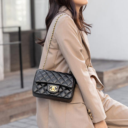 Trendy Diamond Chain Crossbody Bag 0823112809