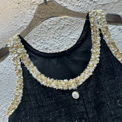 New Fashion Vest Knitted Dress 1025042105