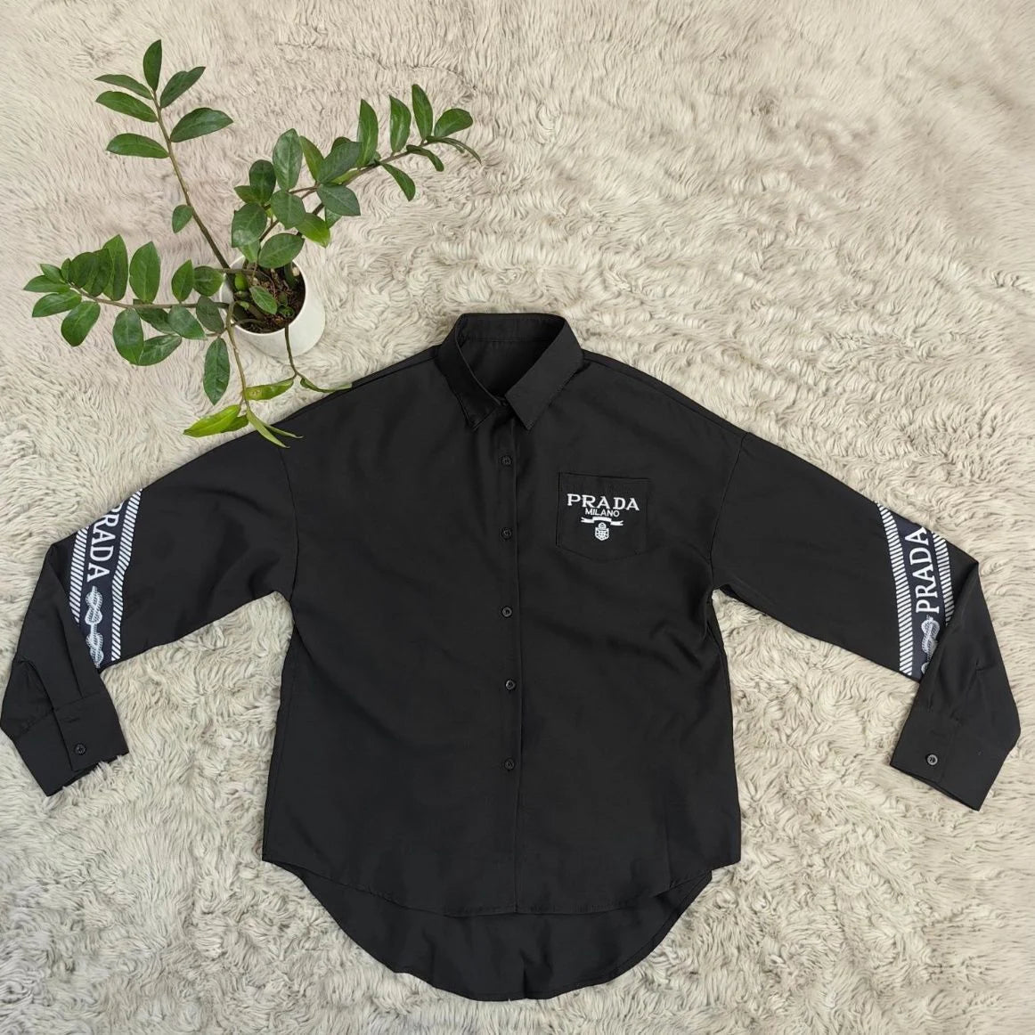 New Ladies Loose Casual Elegant Shirt 102402109