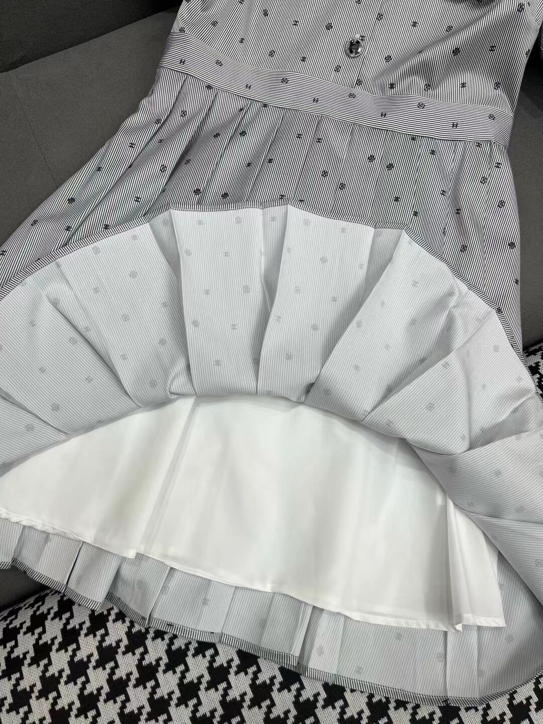 New Full Print Fashion Casual Short Sleeve Dress 1024041106