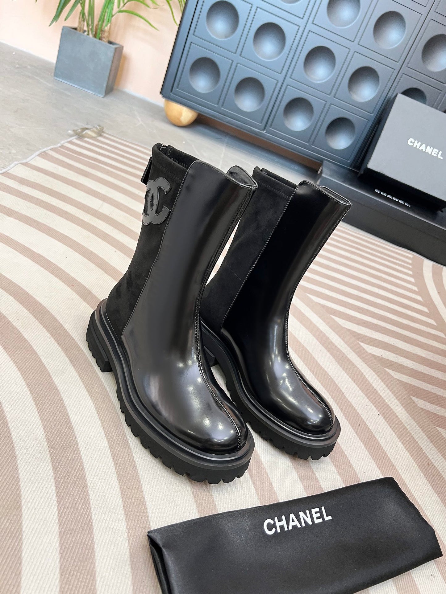 CNL Thick-soled Knight Boots 0724110504