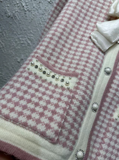 CNL Fashion knitted sweater coat 0724082807