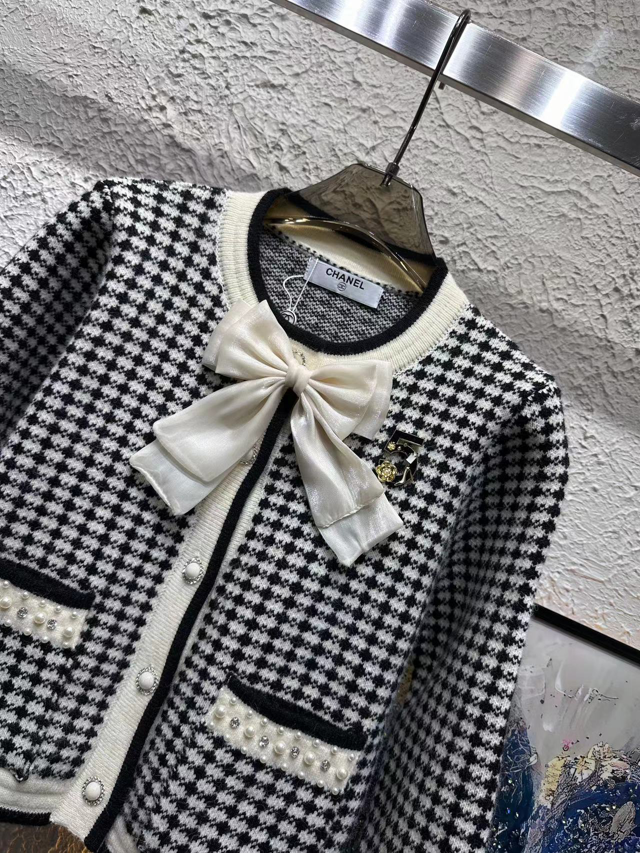 CNL Fashion knitted sweater coat 0724082807