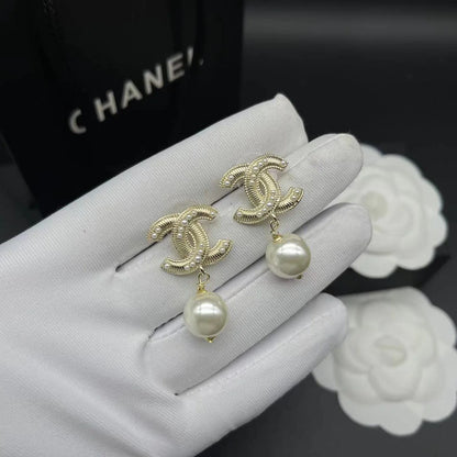 Fashionable Tassel Full Diamond Earrings 1024010313
