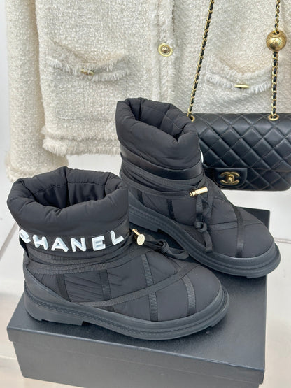 CL Cruise Leather Block Heels High Heel Boots 0423112101