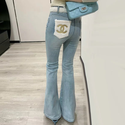 Cashmere Embellished Jeans 1024121609