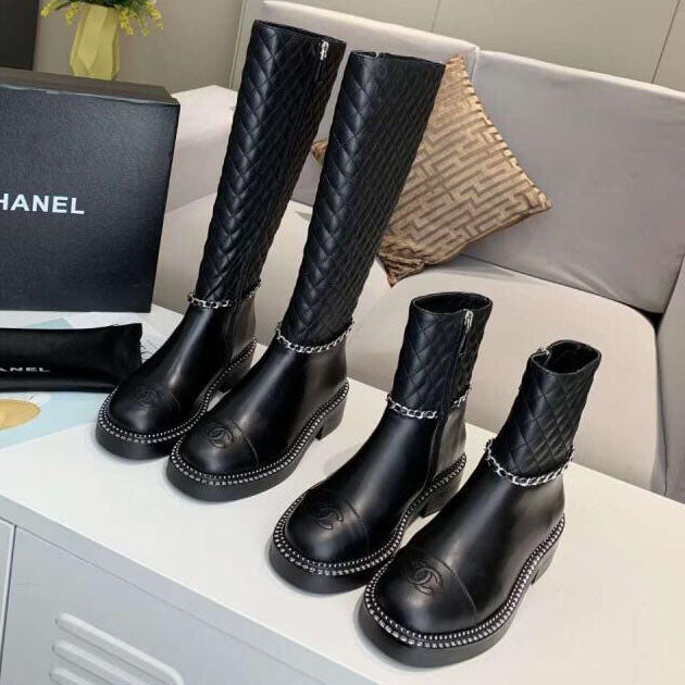 CH New style genuine belt chain boots PD24092320