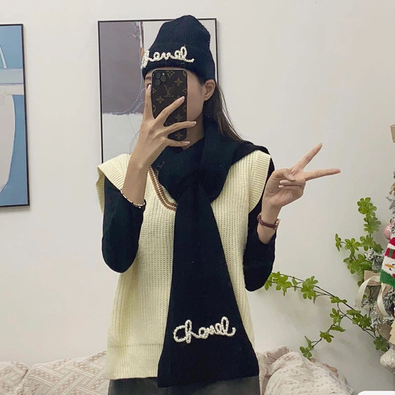 Fashion New Classic Set Hat Scarf NWH1023100710