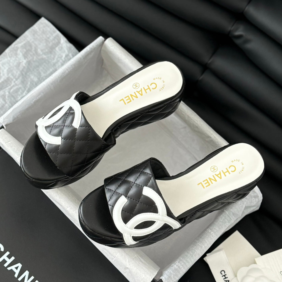 CNL rhombus platform slippers 0724050601