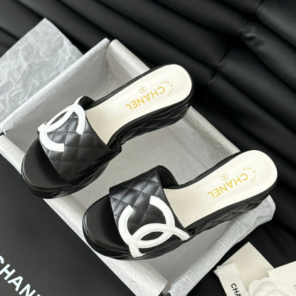 CNL rhombus platform slippers 0724050601