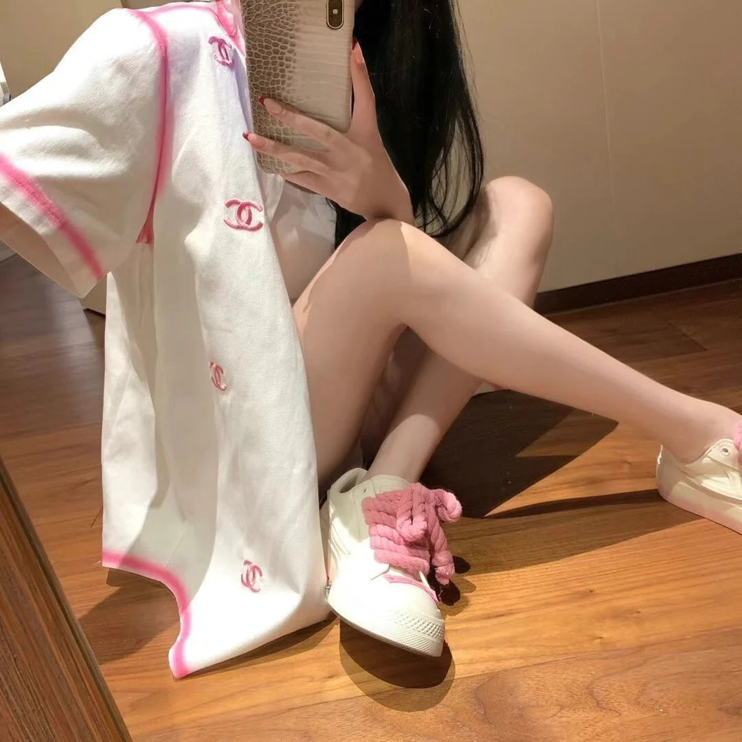 New Embroidered Elegant Loose Shirt Top 1024072205