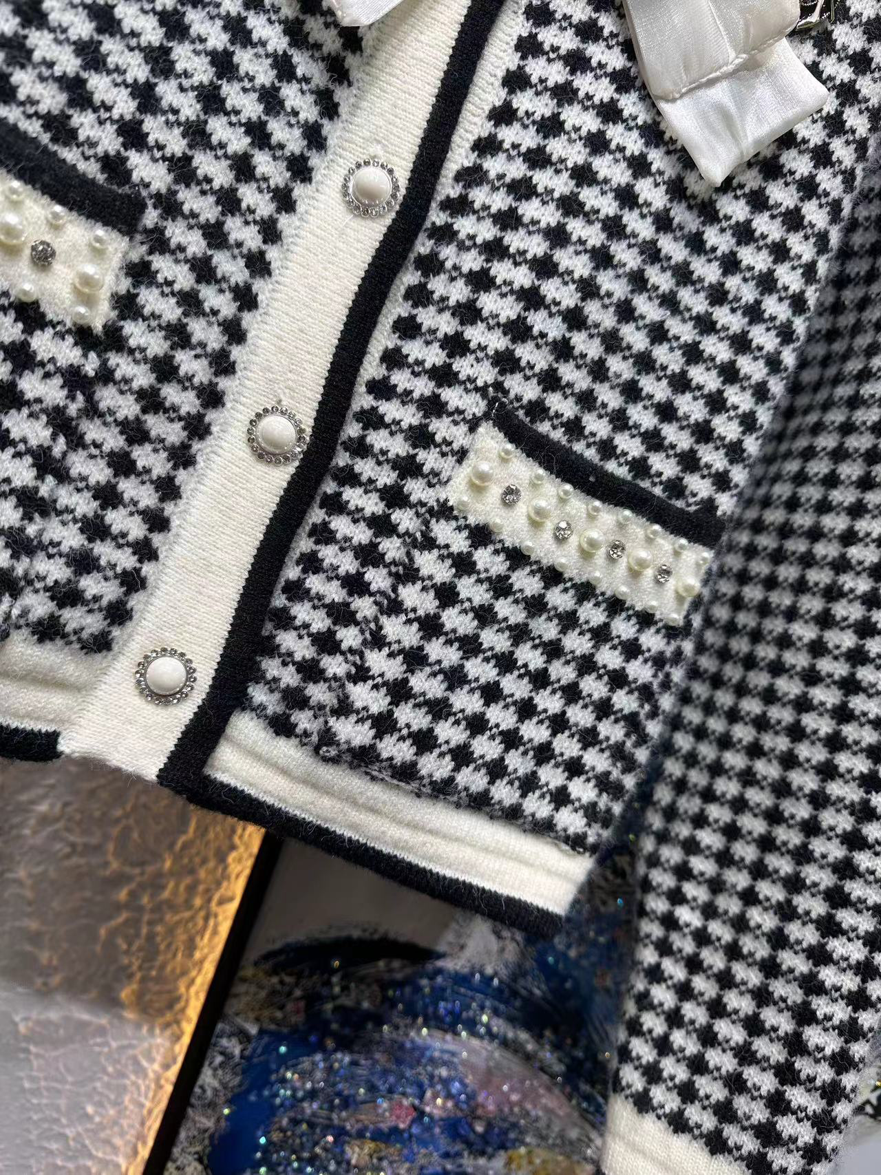 CNL Fashion knitted sweater coat 0724082807