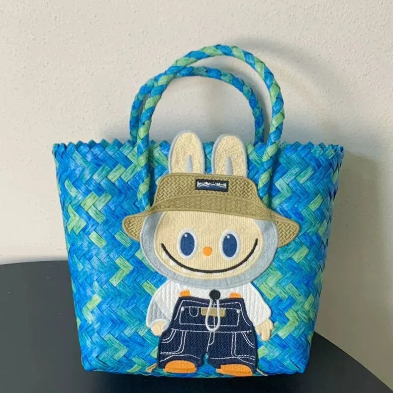 Labubu bag hand woven handbag 1025060323
