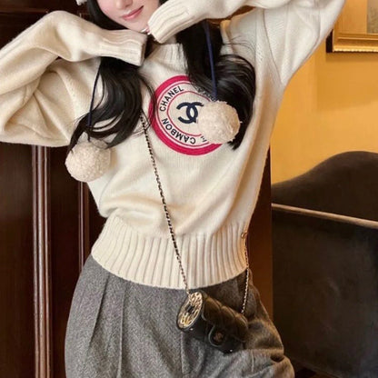 Fashion casual knitted sweater PD10062834