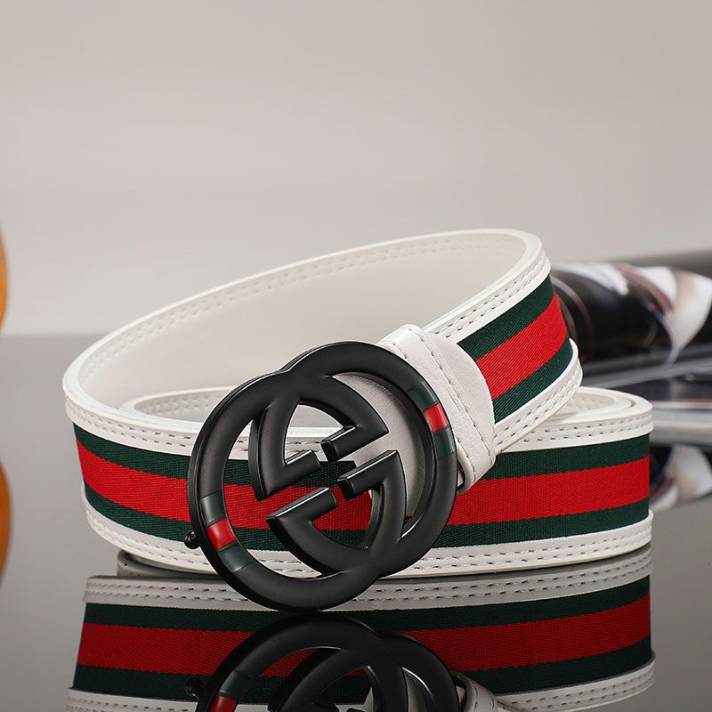 Belt men's smooth buckle casual all-match jeans belt