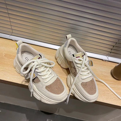 New Sports and Casual Thick Sole Elevated Women's Shoes 1024022607