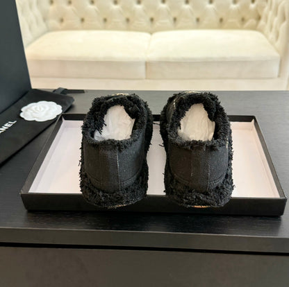 CNL Luxury Fashion Embroidered Tassel Casual Shoes Canvas Shoes 0725020803