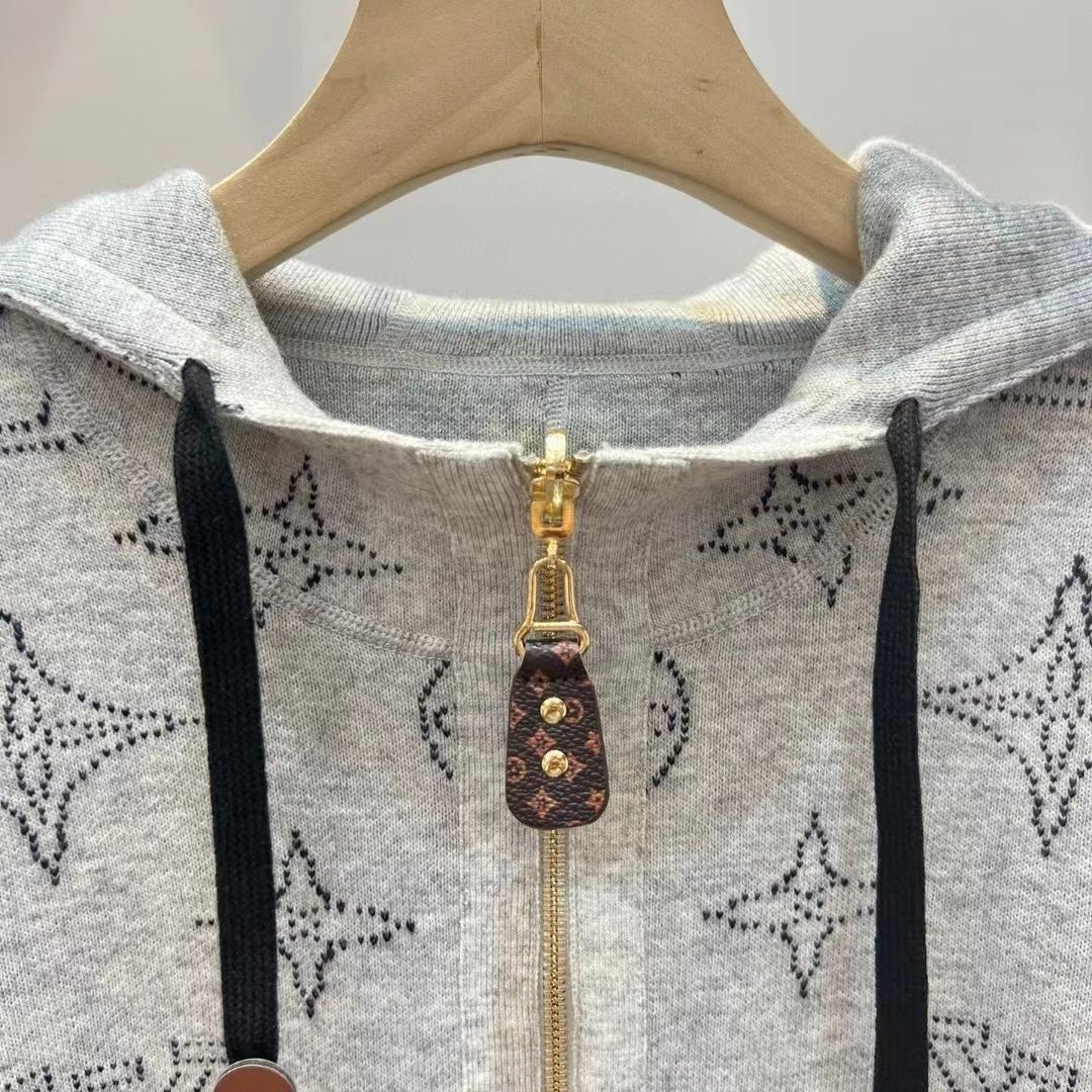 New Hooded Knitted Top Casual Elegant Fashion Cape Jacket 1024030820