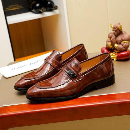 Men's new boutique business leather shoes 0725072801