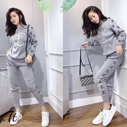 knitted sports suit XC1623081401