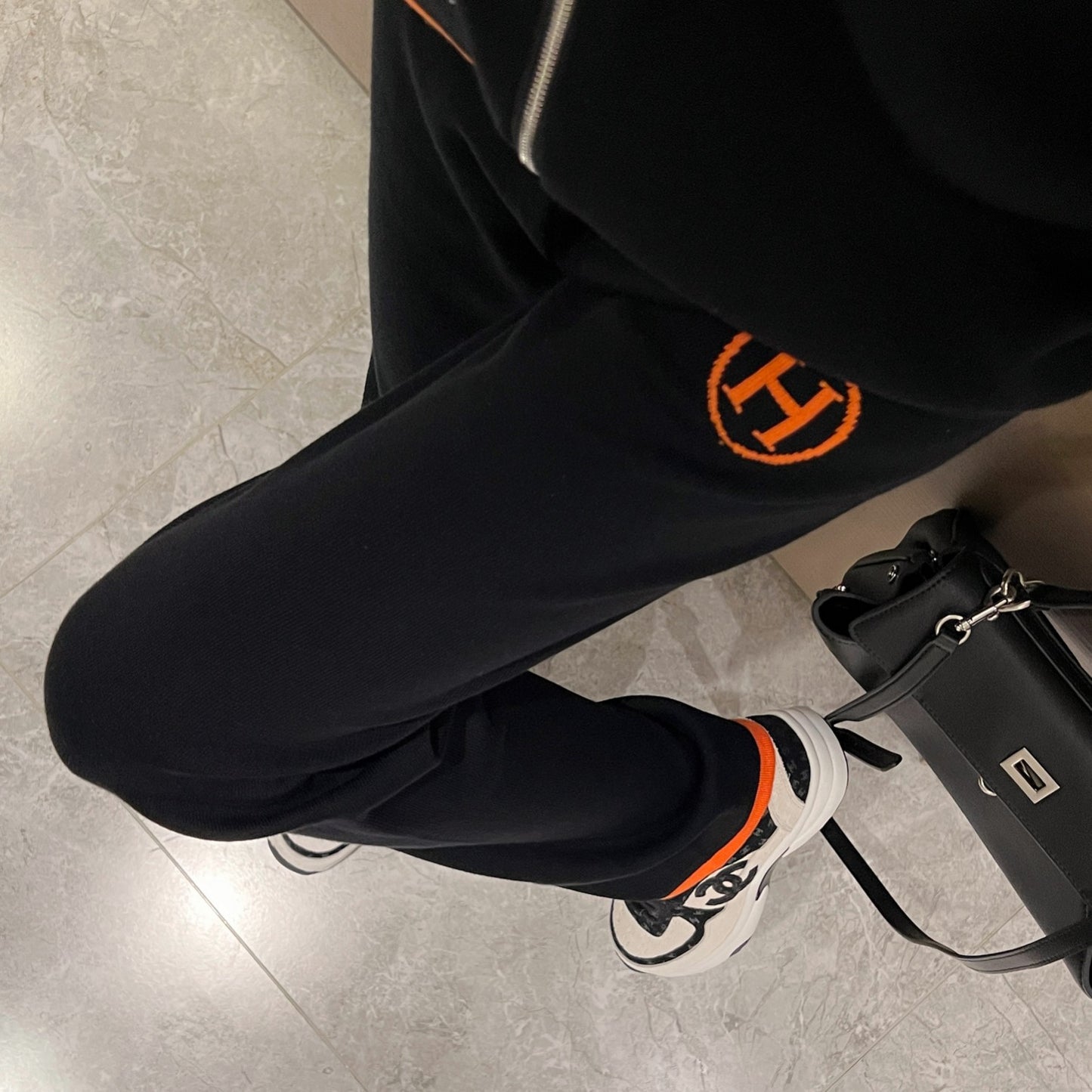 HH Fashion jacquard knit suit 0724101109