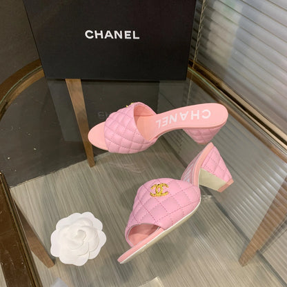 New Fashion Classic Versatile Leather Slippers 1024062811