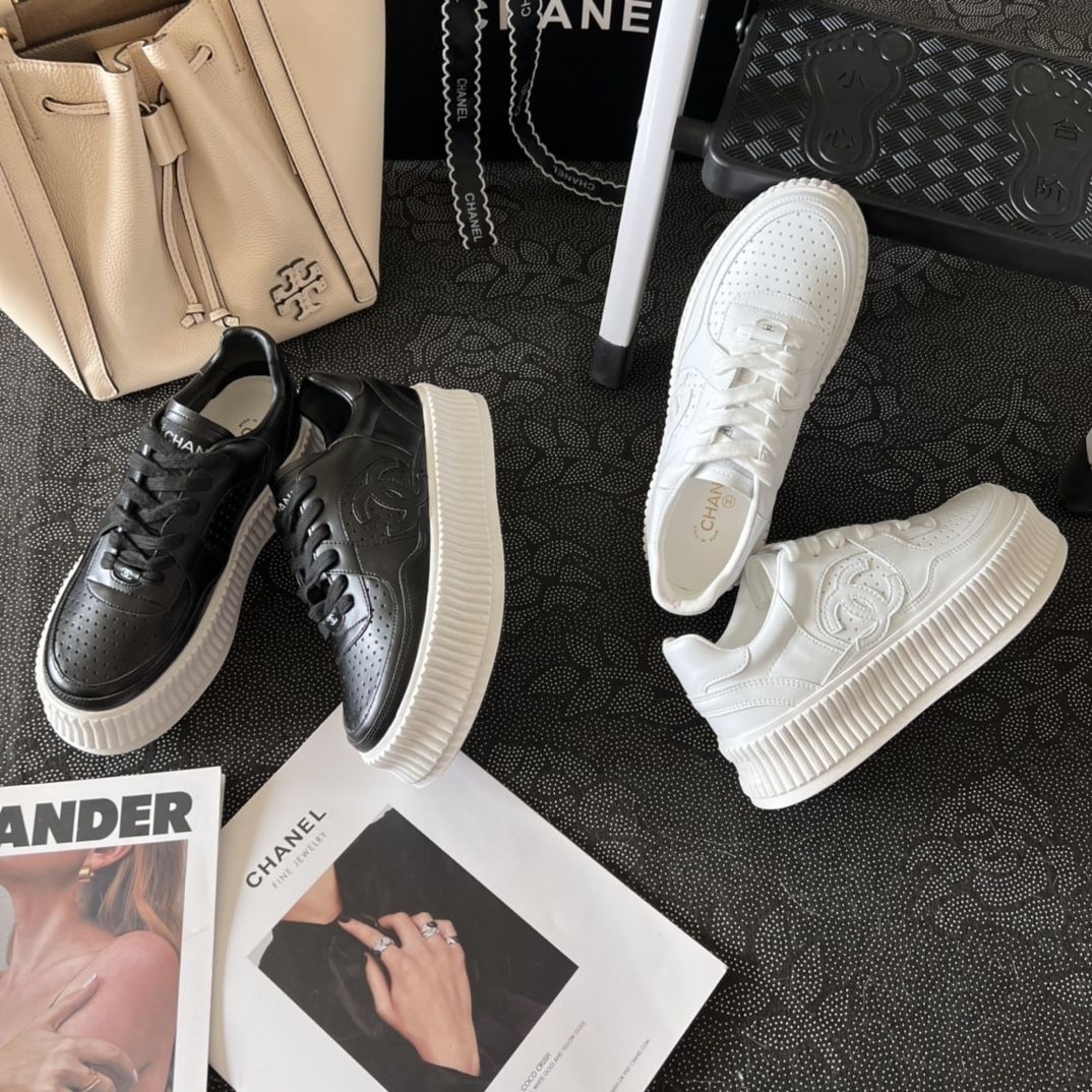 New Style Platform Sole Fashion Sneakers All-match Biscuit Shoes 1024052101