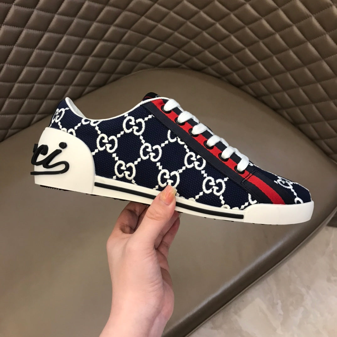 New Men's fashion lace-up casual shoes-1