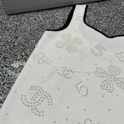 New Sleeveless Top Design Sense Short Sling Base Shirt 1024031115