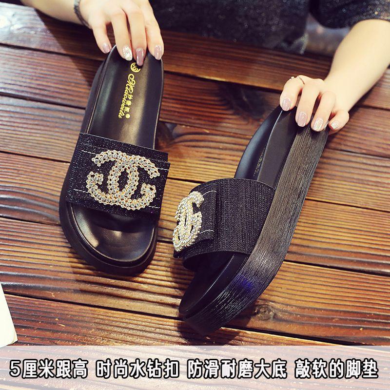 New Thick Bottom Fashion Muffin Sandals And Slippers 1024052112