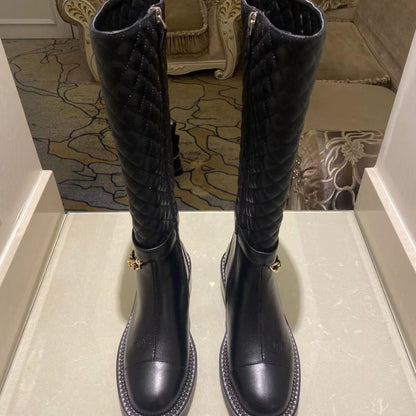 CNL rhombus metal chain boots 1824092702