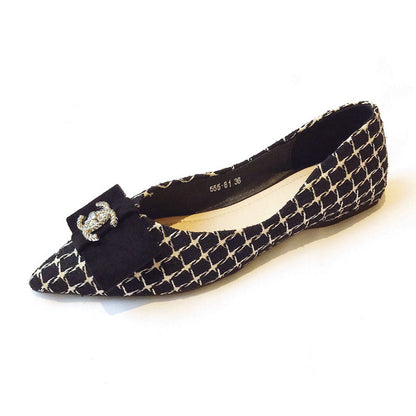 New versatile bow pointed shallow cut single shoe PF10050801