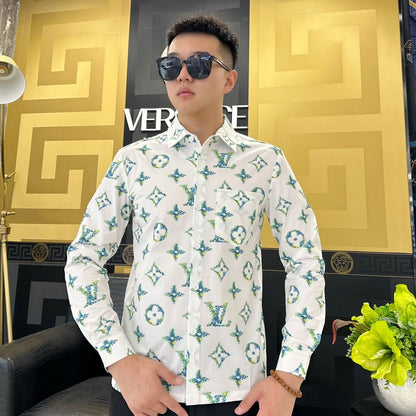 New Men's Long-Sleeve Shirt 1025092311
