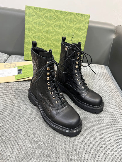 GG's new fashionable leather boots 0725090802