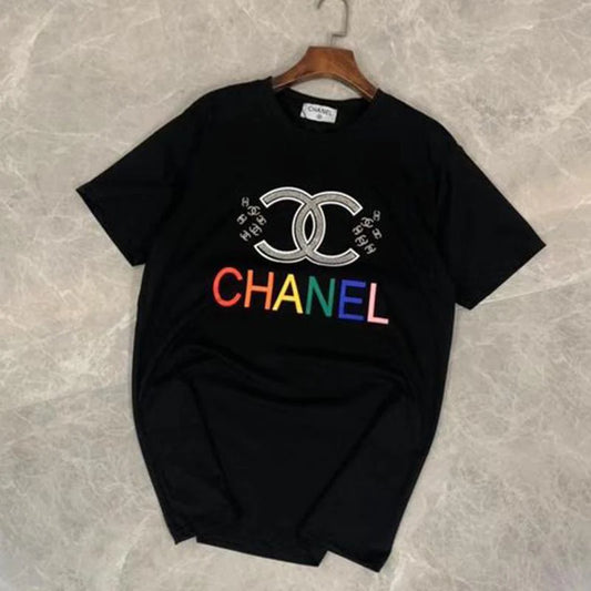 New fashion casual printed T-shirt 1024022003